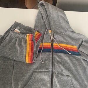 Aviator Nation set. Hoodie and sweatpants size small